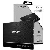 SSD Pny 250GB Cs900 2.5'' SATA 6Gb/s Leitura de Até 535Mb/s Gravação 500Mb/s SSD7CS900-250-RB