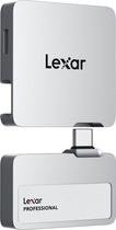 SSD portátil Lexar de 1 TB Professional Go com hub USB 3.2 Gen 2 SSD portátil Lexar de 1 TB Professional Go com hub USB 3.2 Gen 2