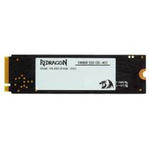 SSD Redragon 256GB, M2 2280 PCIe, Leitura 2265MB/s e Gravação 1350MB/s - GD-402