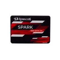 SSD Redragon Spark 240GB, 2.5 SATA III 6GB/S Leitura 550 MBs Gravação 400 MBs