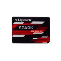 SSD Redragon Spark 480 GB 2.5 SATA III 6GB/S Leitura 550 MB/s Gravação 400 MB/s - GD-306