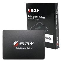SSD S3 Plus 480GB 2,5" SATA III 6Gb/s S3SSDC480 Leitura 550MB/s Gravação 500MB/s