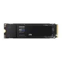 SSD Samsung 990 EVO, 2TB, M.2 NVMe, PCIe Gen 4.0 x4 / Gen 5.0 x2, Leitura 5000MB/s - MZ-V9E2T0B/AM