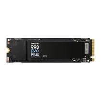 SSD Samsung 990 EVO Plus, 4TB, M.2 NVMe, PCIe Gen 4.0 x4 / Gen 5.0 x2, Leitura 7250MB/s - MZ-V9S4T0B/AM