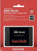 SSD SanDisk 250GB SATA III 2.5 Velocidade 545MB s para PC e notebook SSD SanDisk 250GB SATA III 2.5 Velocidade 545MB s para PC e notebook