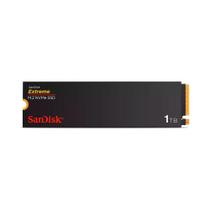 SSD SanDisk Extreme, 1TB, M.2 PCle, NVMe, Leitura 5150MB/s e Gravação acima de 4900mb/S, Preto - SDSSDX3N-1T00-G26