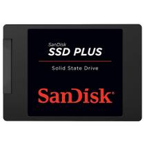 SSD Sandisk Plus, 1TB, 2.5", SATA 3, Leitura 535MB/s, Gravacao 450MB/s, SDSSDA-1T00-G27