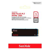 SSD Sandisk PLUS, 1TB, M.2 2280, PCIe Gen3, NVMe - SDSSDA3N-1T00-G26