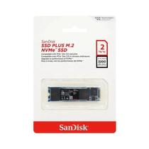 Ssd Sandisk Plus 2tb M.2 2280 Nvme Leitura E Gravação 3200mb/s - 2500mb/s Gen3x4 Sdssda3n-2t00-g26 Ssd Sandisk Plus 2tb M.2 2280 Nvme Leitura E Gravação 3200mb/s - 2500mb/s Gen3x4 Sdssda3n-2t00-g26