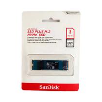Ssd Sandisk Plus 2tb M.2 2280 Pcie Gen3 Nvme 3200 Preto Ssd Sandisk Plus 2tb M.2 2280 Pcie Gen3 Nvme 3200 Preto