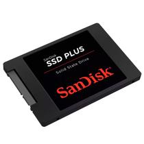 SSD SanDisk Plus, 2TB, SATA III, 2.5", Leitura: 545MB/s, Gravação: 450MB/s, Preto - SDSSDA-2T00-G26 SSD SanDisk Plus, 2TB, SATA III, 2.5", Leitura: 545MB/s, Gravação: 450MB/s, Preto - SDSSDA-2T00-G26