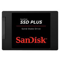 SSD Sandisk Plus, 480GB SATA, Leitura 535MB,s e Gravação 445MB,s - SDSSDA-480G-G26