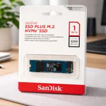 Ssd Sandisk Plus 500Gb M.2 Nvme Pcie 3.0 Alto Desempenho
