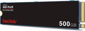 SSD Sandisk Plus 500GB NVMe M.2 2280 ate 2400MB/ Unidade de Estado Sólido Interna