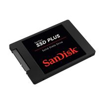 SSD Sandisk Plus, Leitura 535MB/s, Gravação 350MB/s 1TB