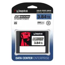 Ssd Servidor Kingston 3.84tb Sata 6gbps Dc600m Enterprise Cor PretoSsd Servidor Kingston 3.84tb Sata 6gbps Dc600m Enterp