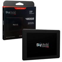 SSD Skymedia SK480 480GB, SATA III 6Gb/s, 2.5", Leitura: 550MB/s, Gravação: 500MB/s, Preto - SSDSKM-480G