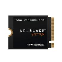 SSD WD 1TB SN770M, M.2, Leitura: 5150MB/s E Gravação: 4900MB/s, Preto - WDS100T3X0G-00CHY0 - wd black