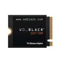 SSD WD Black SN770M, 1 TB, NVMe, M.2 2230, Leitura: 5150 MB/s, Gravação: 4900 MB/s - WDS100T3X0G-00CHY0