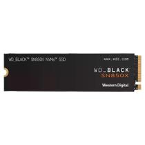 SSD WD Black SN850X Gaming 2TB, M.2 2280 PCIe GEN4X4, NVMe, Leitura: 7300 MB/s e Gravação: 6600 MB/s - WD_Black