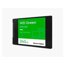 Ssd Wd Green 240gb 2,5" 7mm Sata 3 - Wds240g3g0a - Western Digital