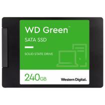 SSD WD Green, 240GB, SATA, Leitura 545MB/s e Gravação 430MB/s - WDS240G3G0A