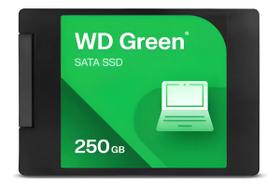 Ssd Wd Green 250gb Sata 3 2.5 7mm Interno Leitura 545mb/s Verde