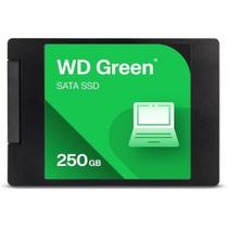 Ssd Wd Green 250Gb Sata Iii 2,5" Leitura E Gravação 545Mb/S - 505Mb/S Wds250G5G0A