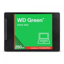 SSD WD Green 250GB, Sata III, Leitura 545MBs e Gravação 505MBs, WDS250G5G0A