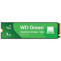 Ssd Wd Green Sn3000 1tb M.2 Nvme Leitura E Gravação 5000mb/s - 5000mb/s Gen4x4 Wds100t4g0e-00cps0 Ssd Wd Green Sn3000 1tb M.2 Nvme Leitura E Gravação 5000mb/s - 5000mb/s Gen4x4 Wds100t4g0e-00cps0
