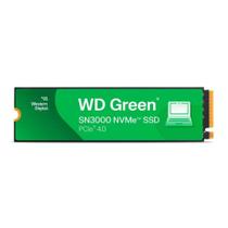 Ssd Wd Green Sn3000 500 Gb M.2 Nvme Leitura E Gravação 5000mb/s - 4100mb/s Gen4x4 Wds500g4g0e-00cps0 - WESTERN DIGITAL Ssd Wd Green Sn3000 500 Gb M.2 Nvme Leitura E Gravação 5000mb/s - 4100mb/s Gen4x4 Wds500g4g0e-00cps0 - WESTERN DIGITAL