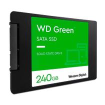 SSD Western Digital 240 GB WD Green, SATA, Leitura: 545MB/s e Gravação: 430MB/s - WDS240G3G0A