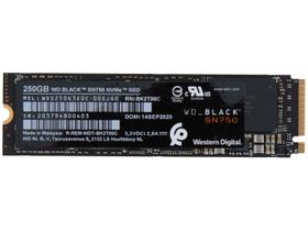 SSD Western Digital Black 250GB NVMe PCIe