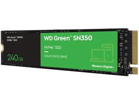 SSD Western Digital Green 240GB PCIe NVMe M.2 2280 Leitura 2400MB/s e Gravação 1900MB/s