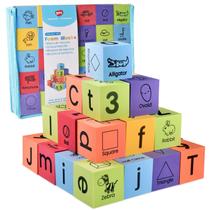 Stacking Blocks BOHS Foam Learning 30 unidades para crianças pequenas Stacking Blocks BOHS Foam Learning 30 unidades para crianças pequenas