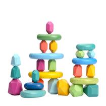 Stacking Rocks OESSUF Stacking Blocks Balancing Stones 26 unidades Stacking Rocks OESSUF Stacking Blocks Balancing Stones 26 unidades