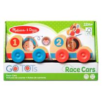 Stacking Toys Melissa & Doug GO Tots Carros de corrida de madeira