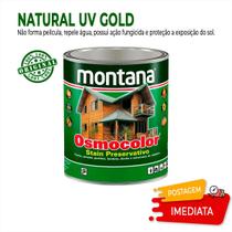 Stain Natural Uv Repelente Água Para Madeiras Montana 900ml