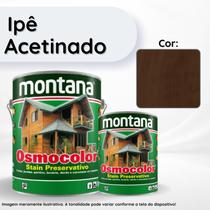 Stain Osmocolor Ipe Acetinado 3,6L Montana Proteção e Acabamento Premium para Madeira