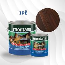 Stain Osmocolor Ipê Base Água Acetinado 3,6L Montana Madeira Verniz