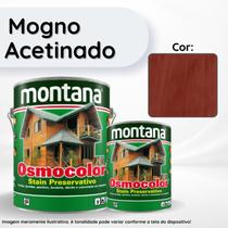 Stain Osmocolor Mogno Acetinado 3,6L Montana Proteção e Acabamento Premium para Madeira