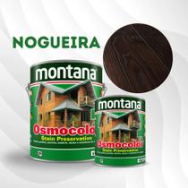 Stain Osmocolor Nogueira Acetinado 900ml Montana Proteção para Madeira Verniz