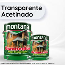 Stain Osmocolor Transparente Acetinado 3,6L Montana Proteção para Madeira Stain Osmocolor Transparente Acetinado 3,6L Montana Proteção para Madeira