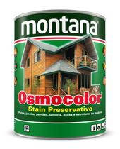 Stain Osmocolor Transparente Acetinado 900ml Montana Proteção para Madeira Verniz
