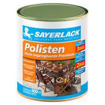 Stain Polisten Transparente Acetinado 900ml Sayerlack Madeira Verniz