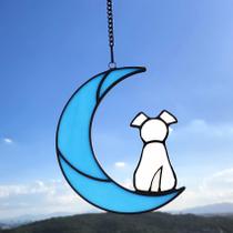 Stained Glass Dog Memorial Suncatcher Lcensp White Dog Stained Glass Dog Memorial Suncatcher Lcensp White Dog