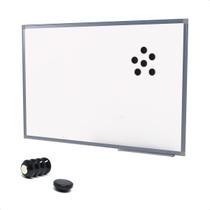Stalo Quadro Branco Magnético Com Moldura De Alumínio Standart 90cm X 60cm Stalo Quadro Branco Magnético Com Moldura De Alumínio Standart 90cm X 60cm