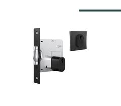 Stam - Fechadura 1005 T Rolete Quadrada Black Stam - Fechadura 1005 T Rolete Quadrada Black