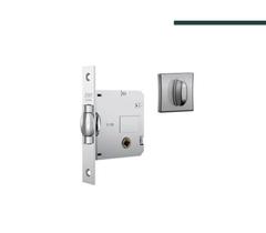 Stam - Fechadura 1025 T Rolete Quadrada WC Escovado