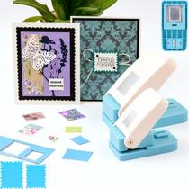 Stamp Punch CYFUN DESIGN 2 peças retangulares e 1 peça quadrada Stamp Punch CYFUN DESIGN 2 peças retangulares e 1 peça quadrada